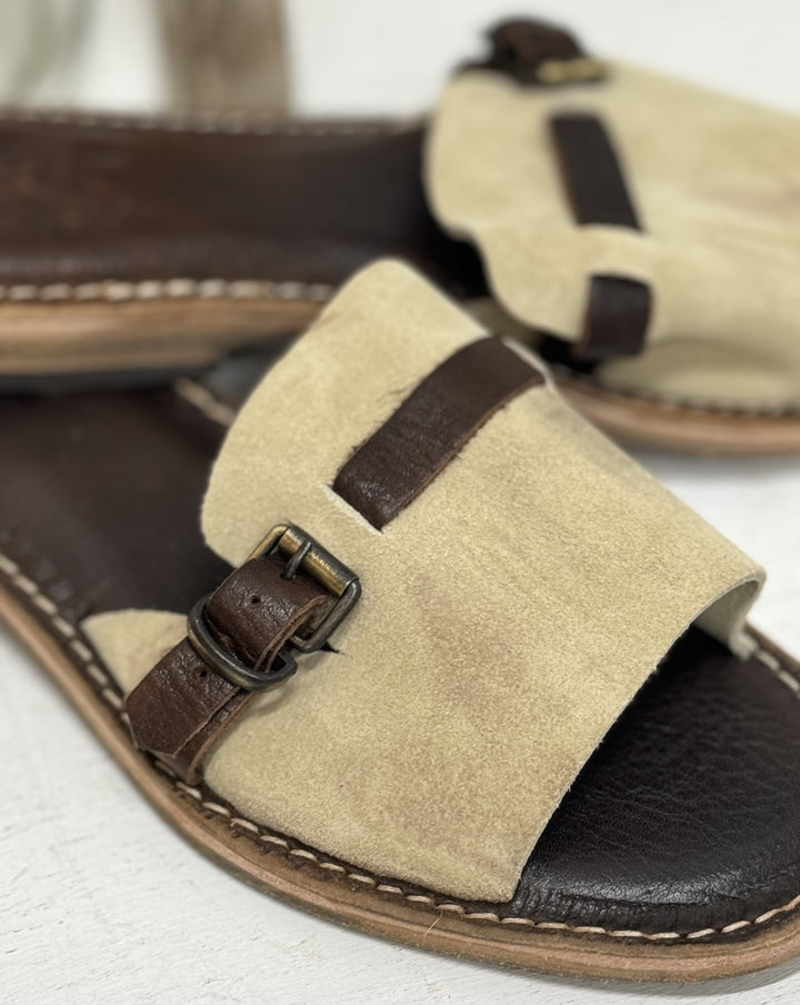 Imperfect - Pompei Sandals - 39 Beige / Cacao