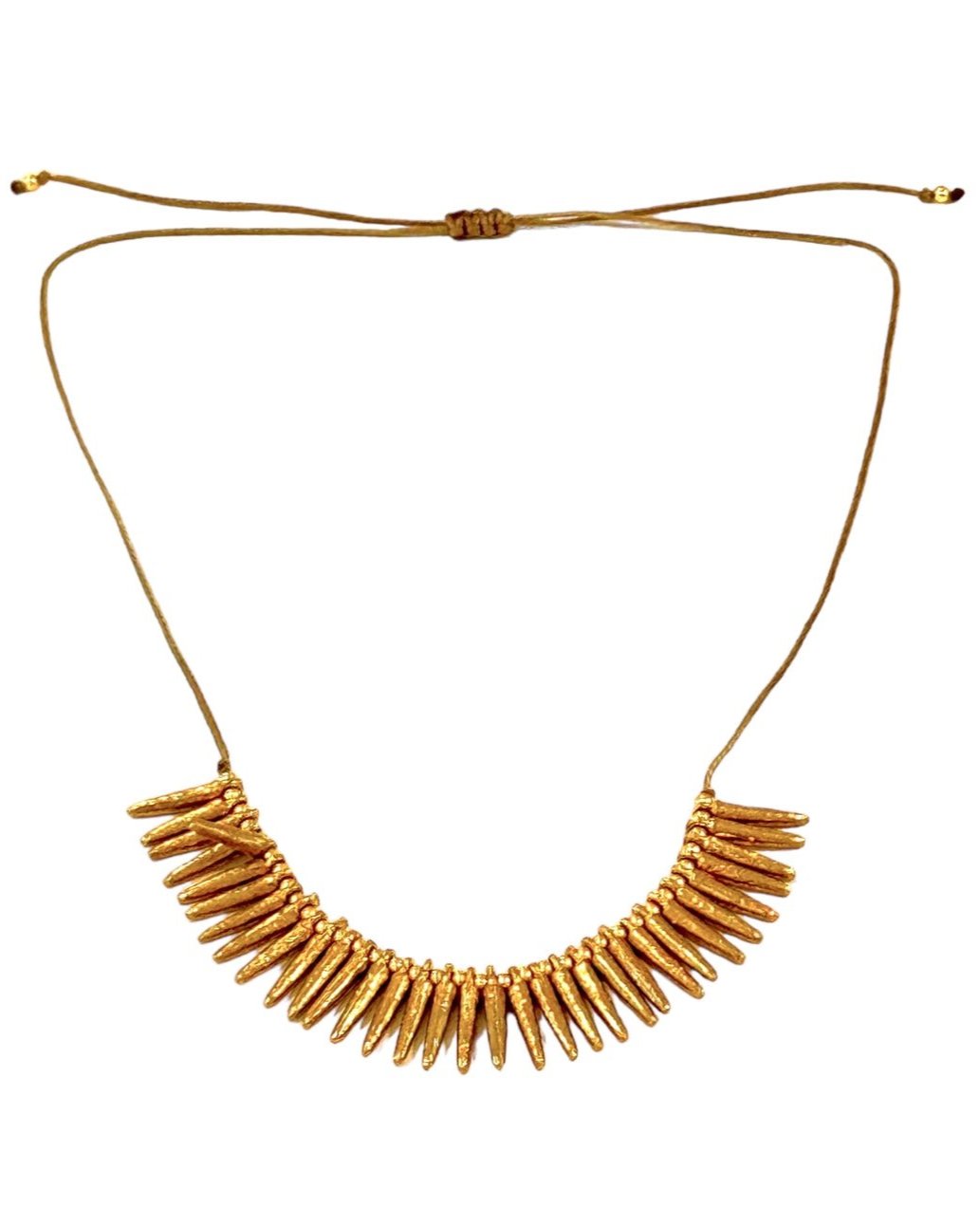 AGLAEA BRASS NECKLACE - La Casa by Importante