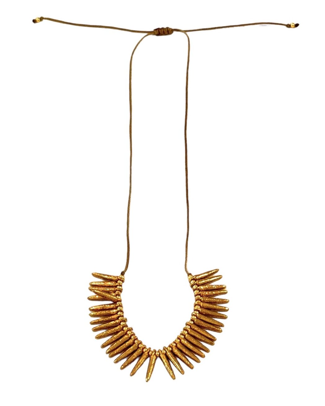 AGLAEA BRASS NECKLACE - La Casa by Importante