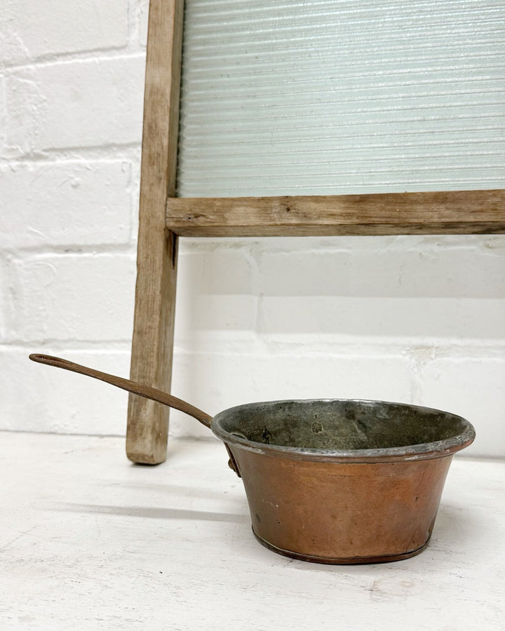 Antique French copper saucepan - 130mm - La Casa by Importante