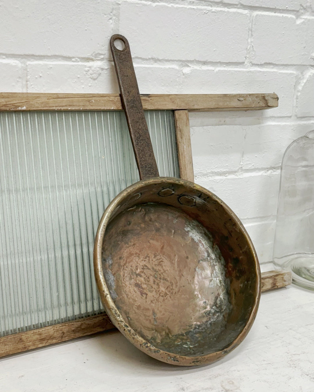 Antique French copper saucepan - La Casa by Importante