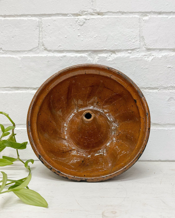 Antique French pottery bundt moulds - La Casa by Importante