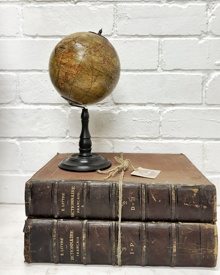 Antique French table globe - La Casa by Importante