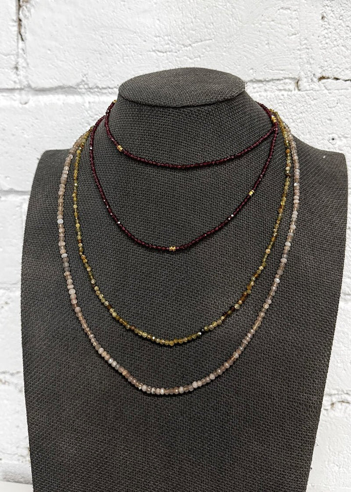 BALAMANI GARNET NECKLACE - La Casa by Importante