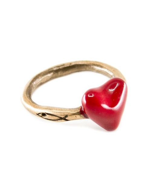 Cuore Rosso Ring - La Casa by Importante