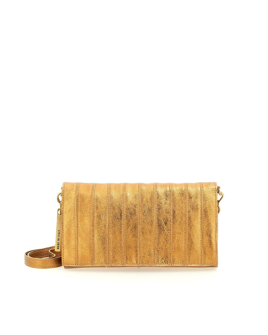 ELIDE - LAMINATED STRIPES POCHETTE - La Casa by Importante