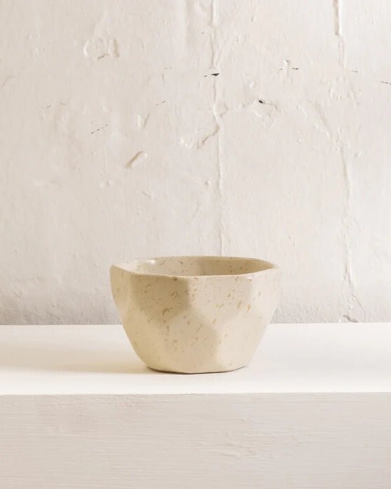 Elin faceted bowl - La Casa by Importante