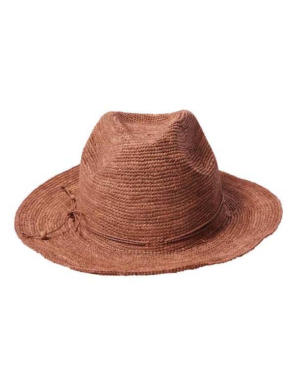 Elya Raffia hat - Light Brown - La Casa by Importante