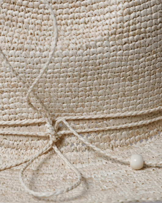 Elya Raffia hat - Natural - La Casa by Importante