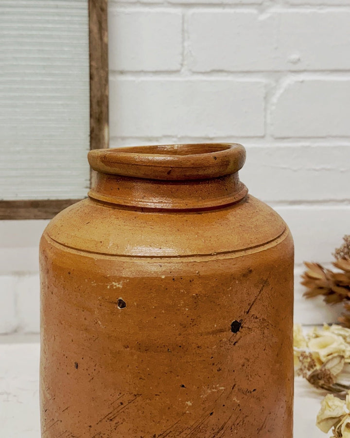 French glazed stoneware pot - La Casa by Importante