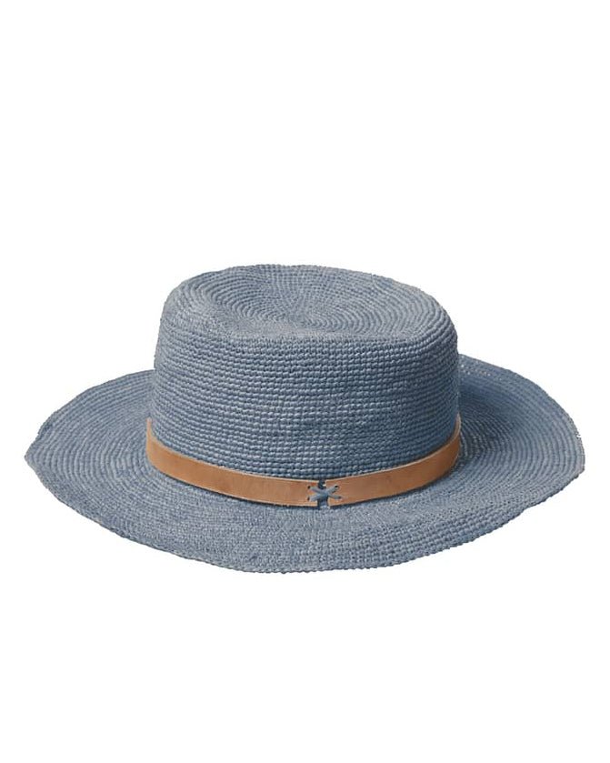 Gaston Raffia hat - Light Grey - La Casa by Importante