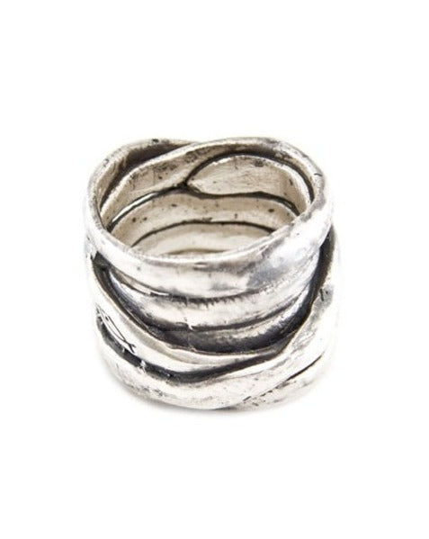 Gomitolo Silver Ring - La Casa by Importante