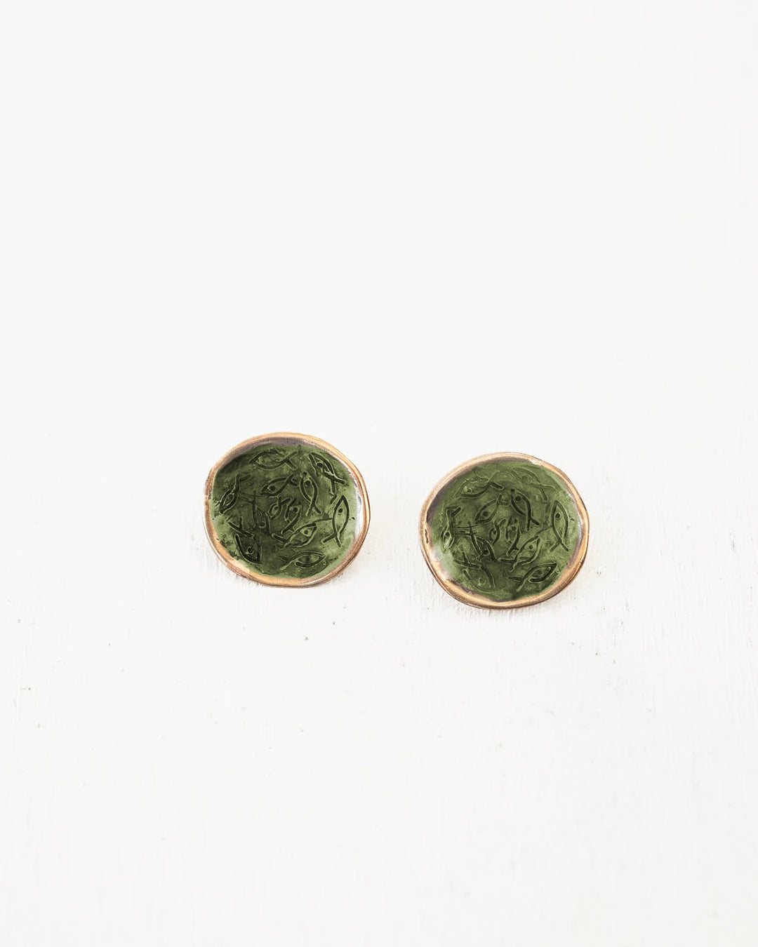 Groper Earrings - La Casa by Importante