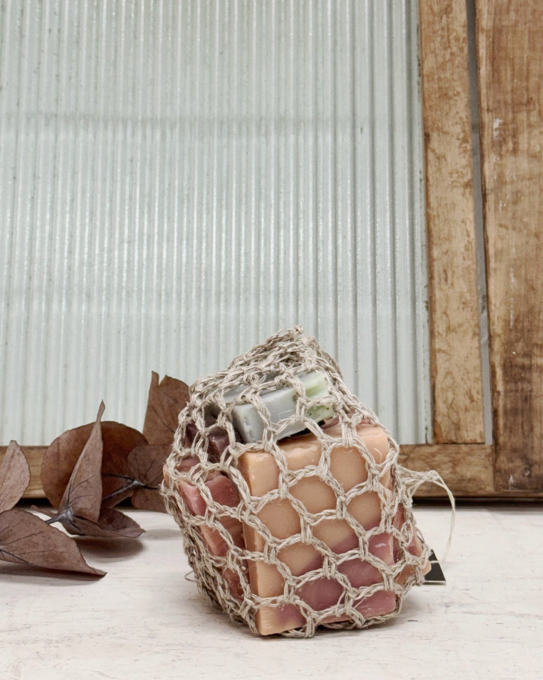 Hemp bag with soap pieces - La Casa by Importante