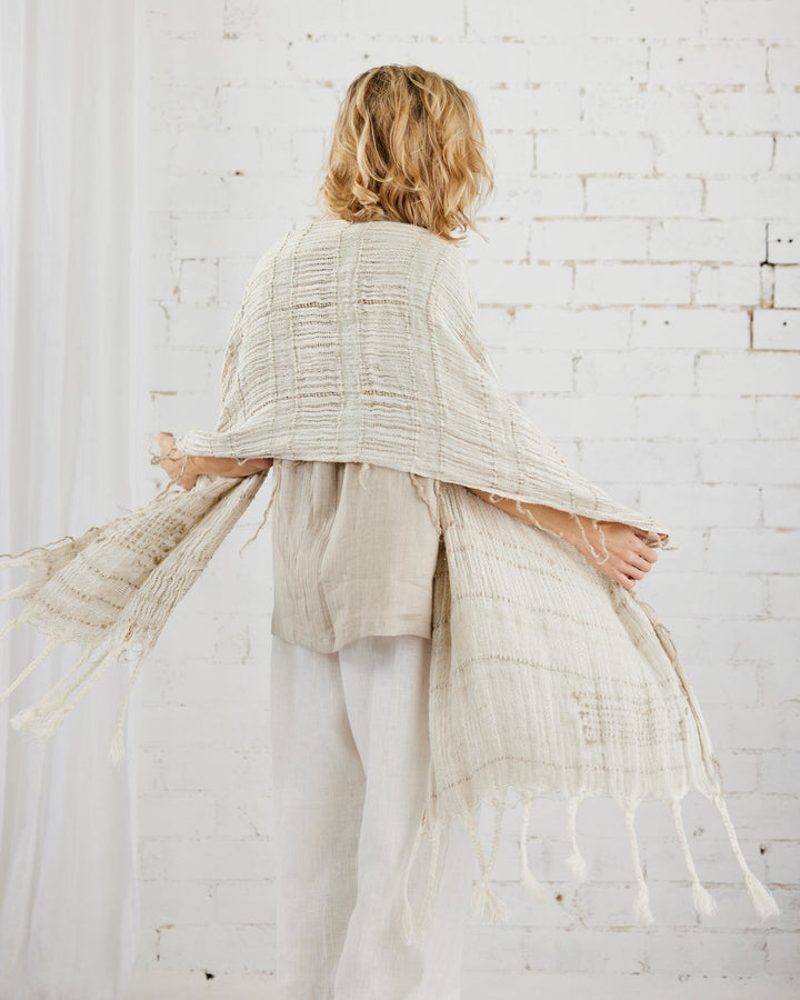 ILONA HANDWOVEN SHAWL - La Casa by Importante