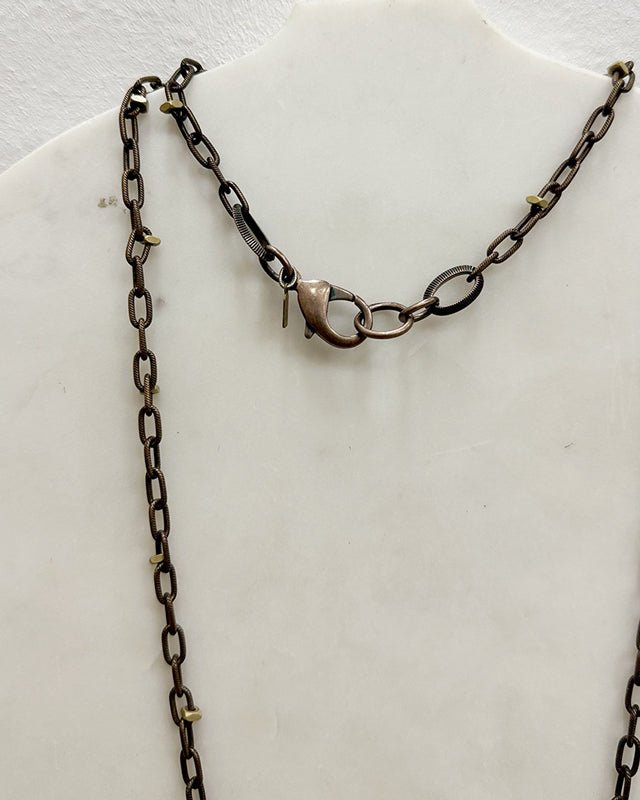 Mixed metal chain necklace - La Casa by Importante