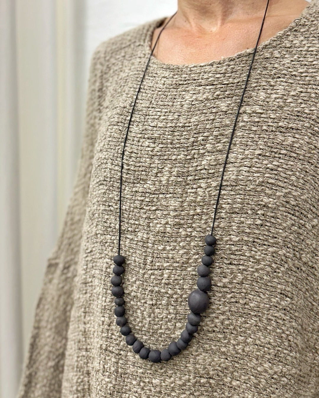 Palline Olive Necklace - Ceramic - La Casa by Importante