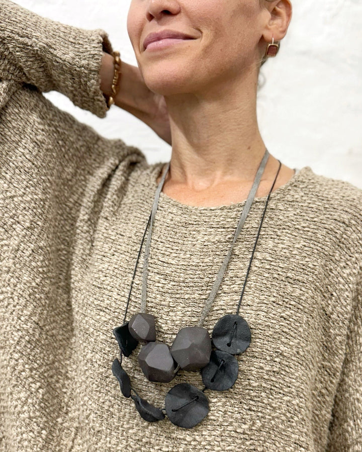 Petal Necklace - Ceramic - La Casa by Importante