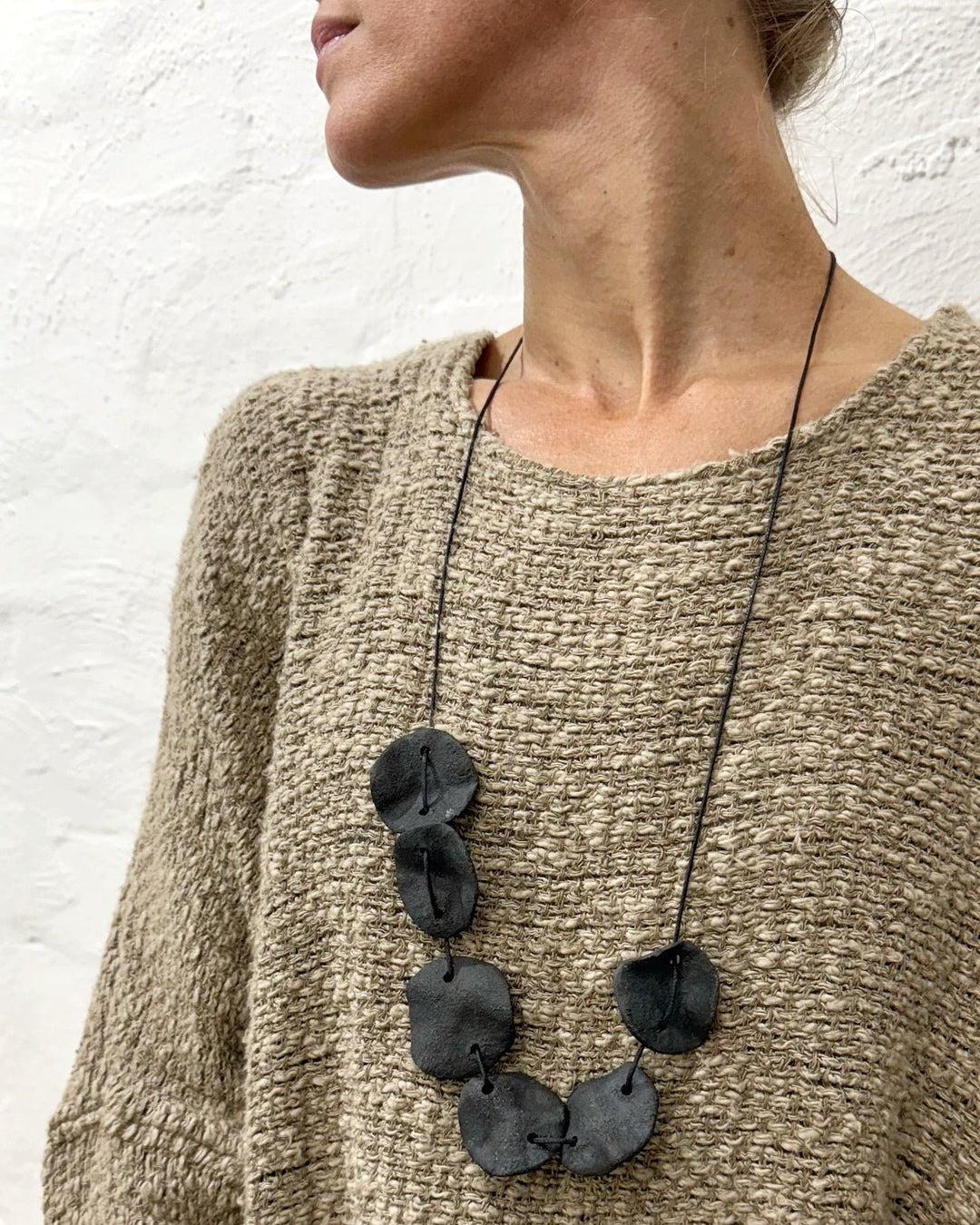 Petal Necklace - Ceramic - La Casa by Importante