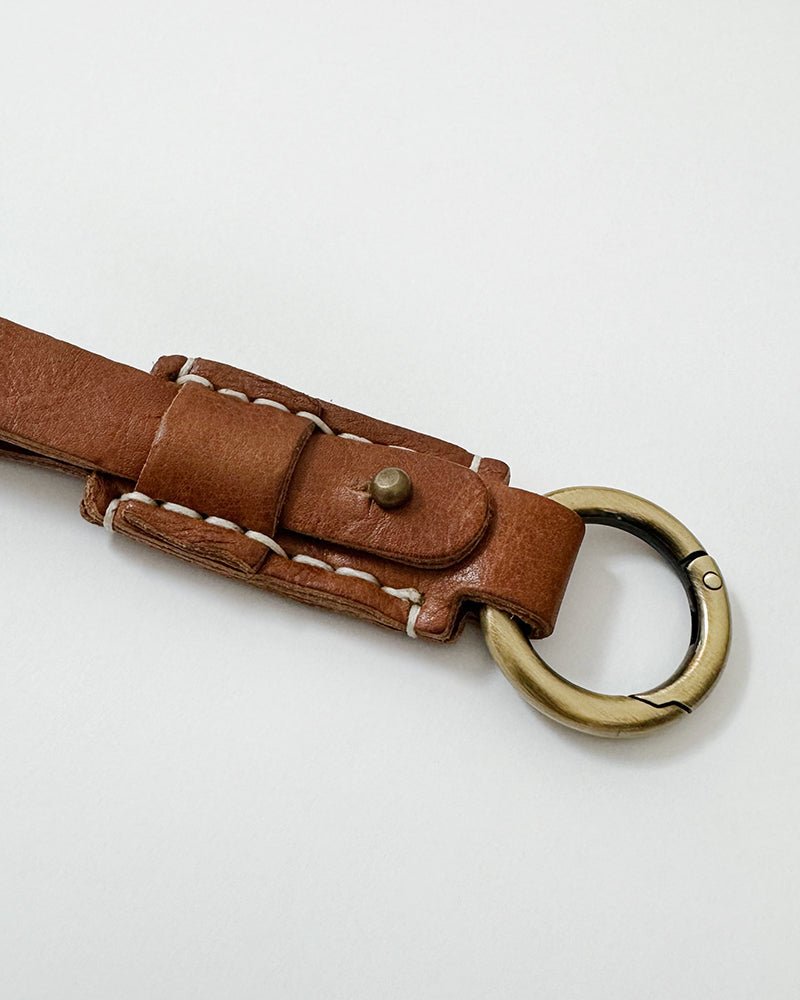 PORTACHIAVI - Leather keychain - La Casa by Importante