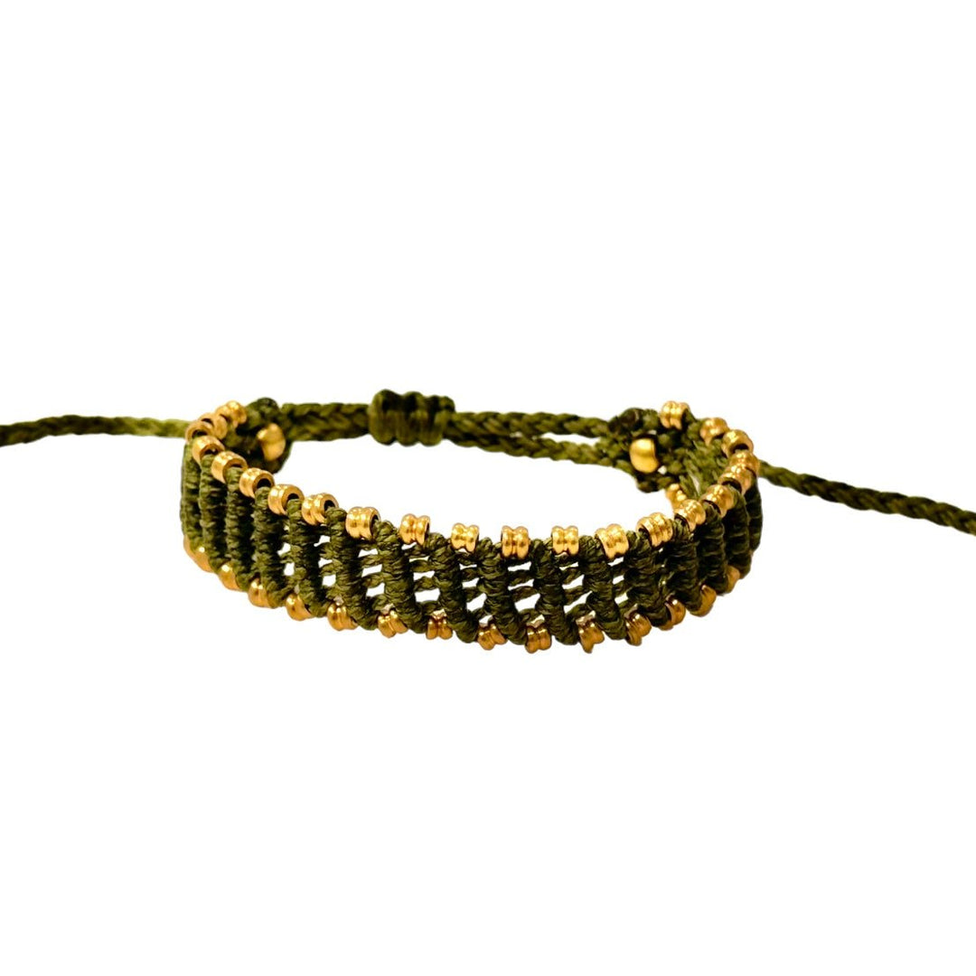 PREM MACRAME BRACELET - Olive - La Casa by Importante