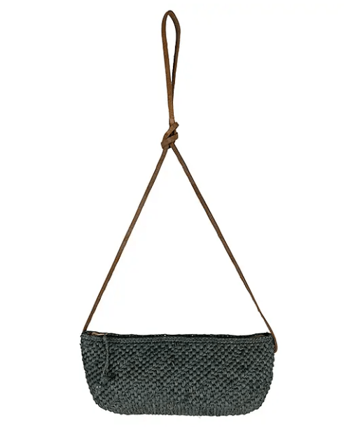 Tiana Raffia bag - Light Grey - La Casa by Importante