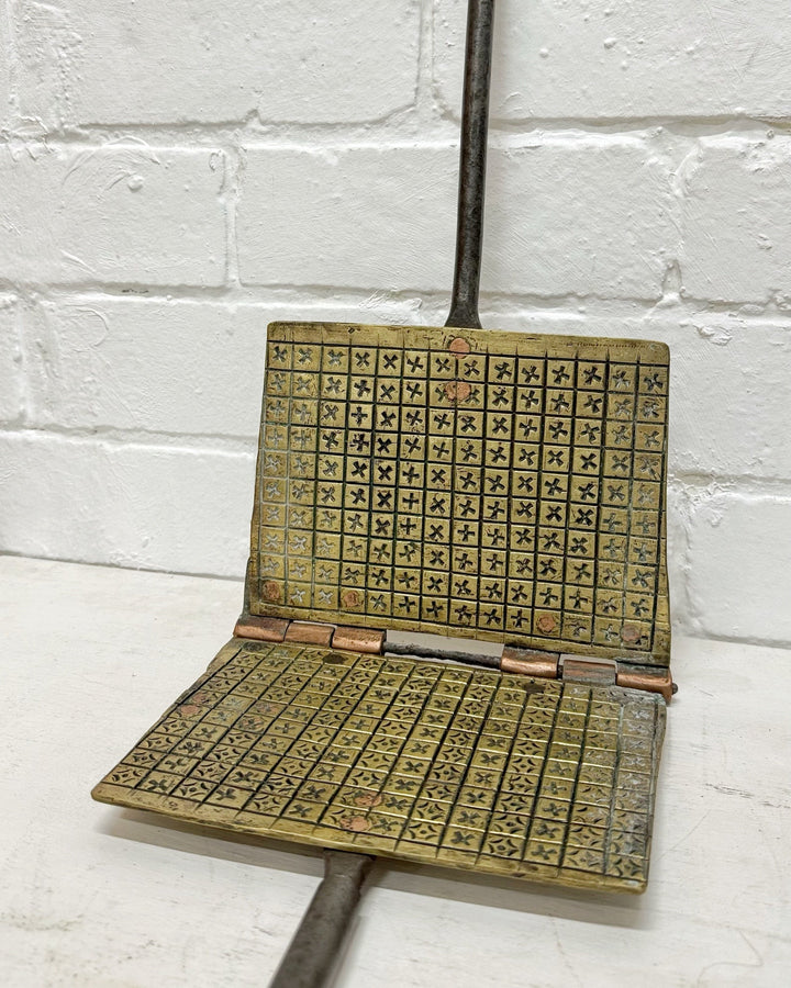 Vintage brass bread press - La Casa by Importante