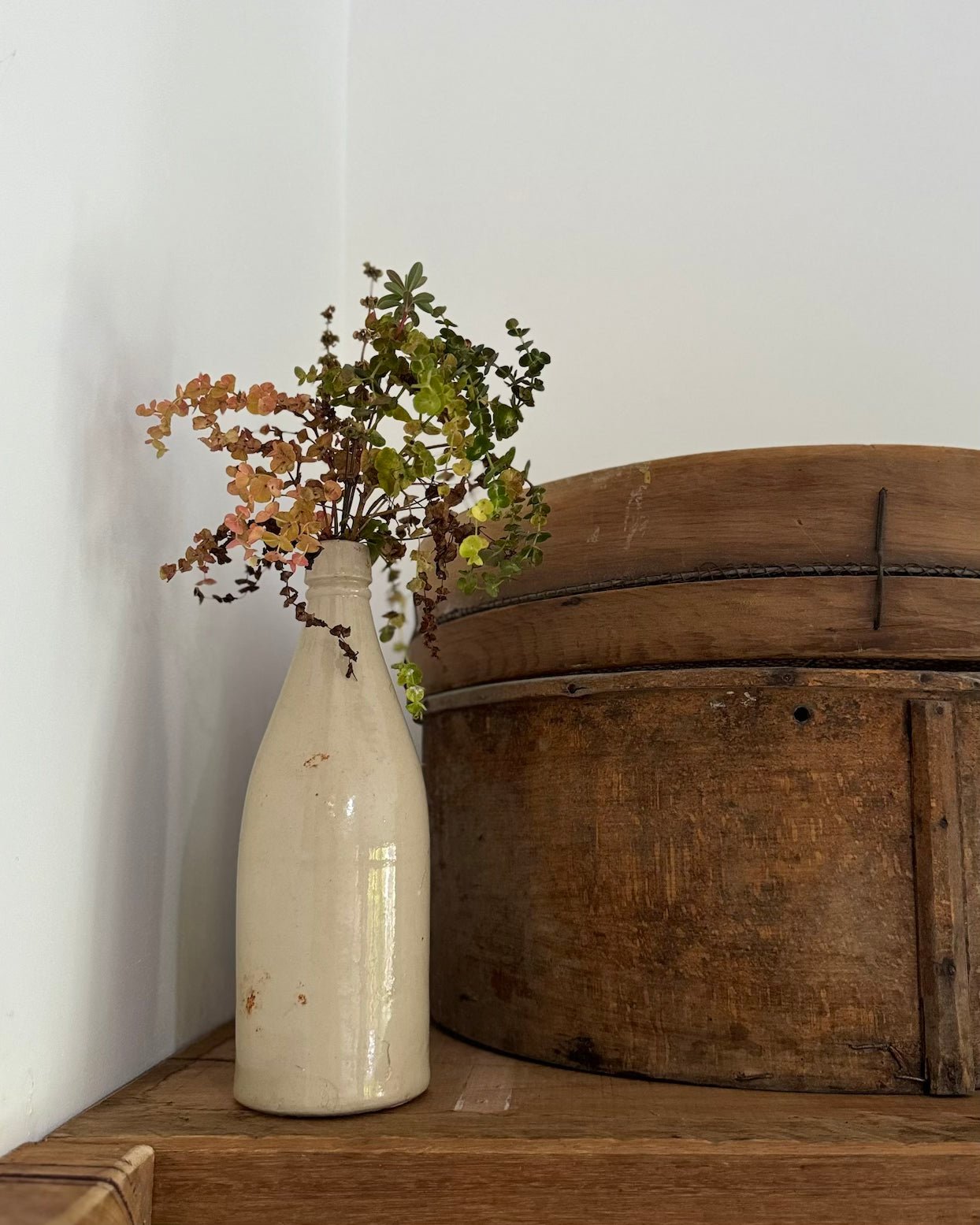 Vintage stoneware bottle - La Casa by Importante