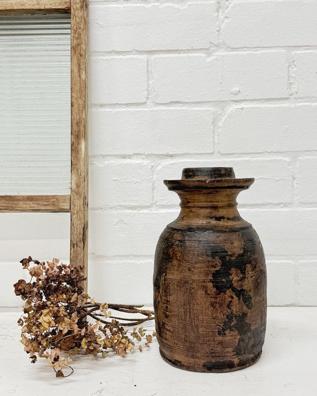 Vintage Wooden milk jug - La Casa by Importante